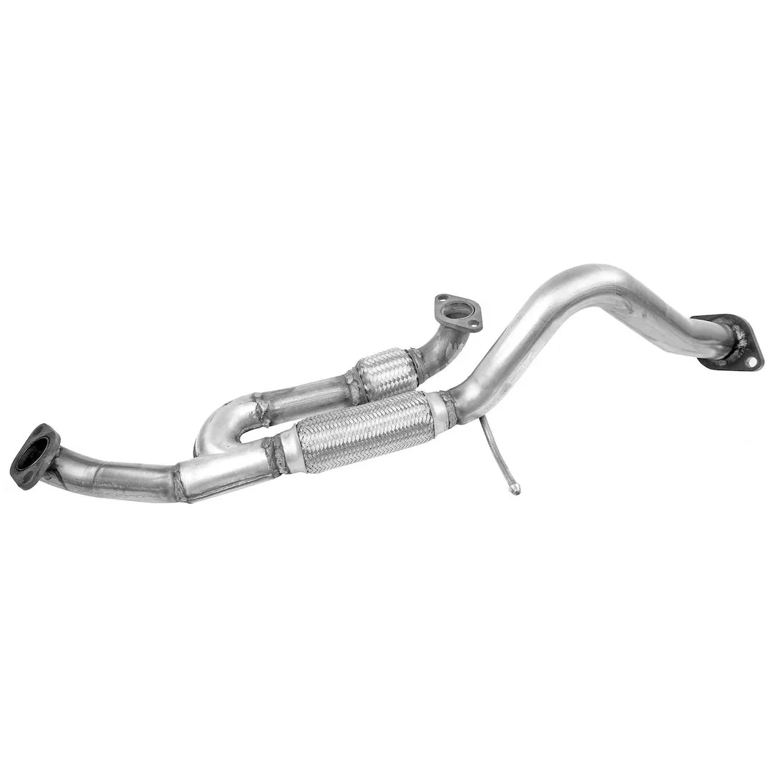 50476 – WALKER EXHST Exhaust Y Pipe, Aluminized Steel 37 Inch Length 0.050 Inch Wall Thickness Dual 2 Bolt Welded Fla...